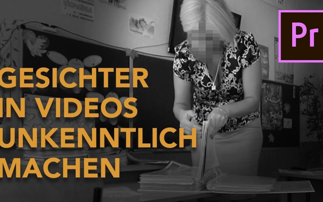 Gesichter oder Kennzeichen in Videos unkenntlich machen (Premiere Pro)